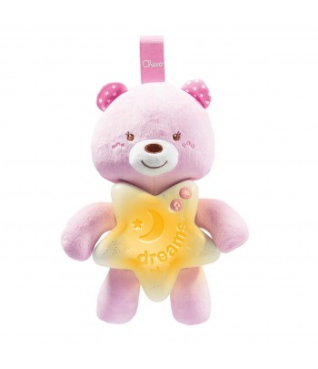 ORSETTO GOODNIGHT BEAR ROSA CHICCO