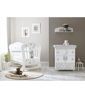 CAMERETTA PALI MOON BIANCO GRIGIO